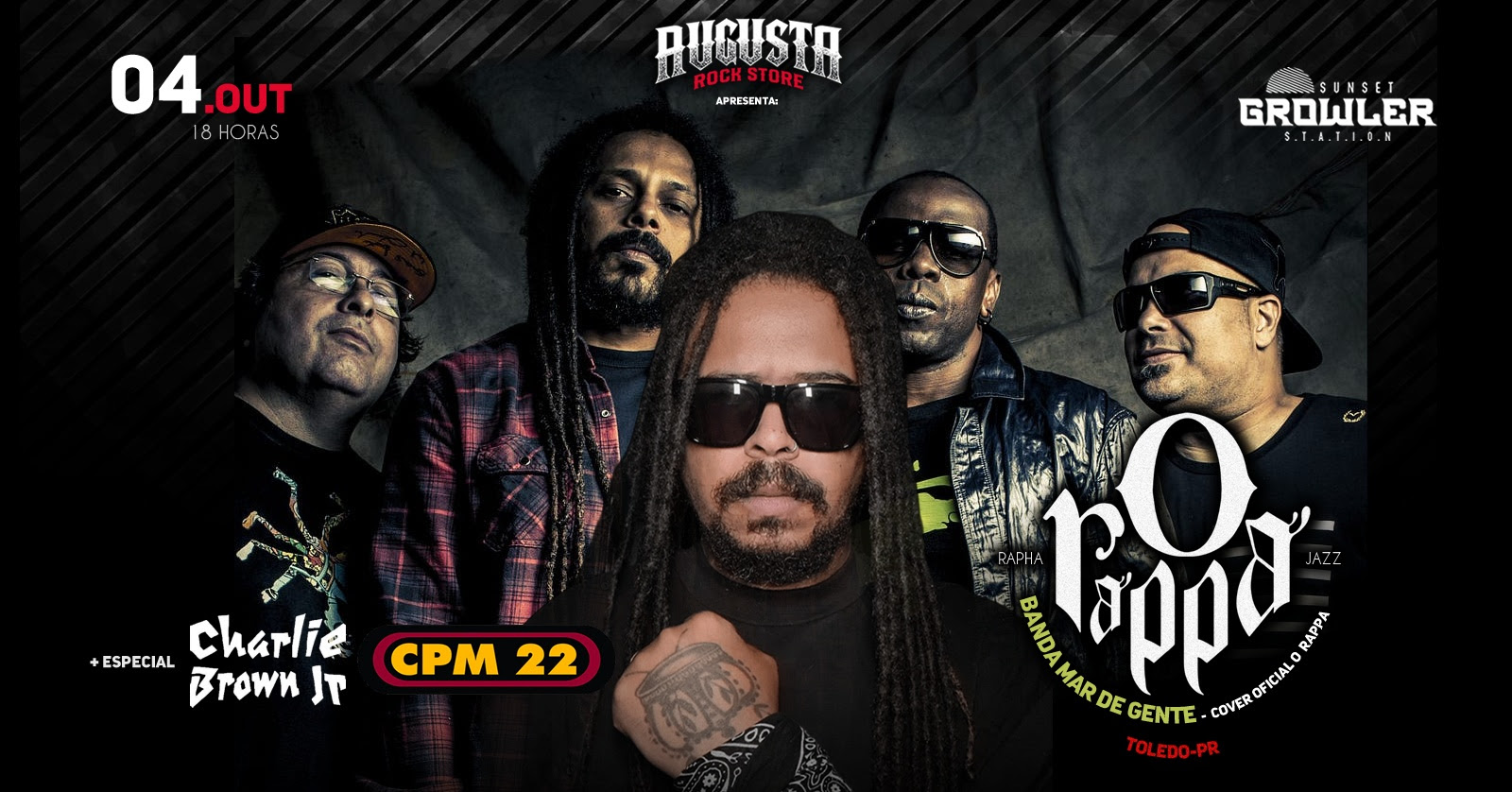 洋楽 G-Rap Rapsta Super tributo a banda O Rappa no sábado em Campo Grande - Express News