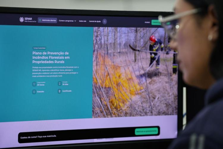 Curso gratuito do Senar/MS ajuda produtores rurais na prevenção de incêndios durante estiagem