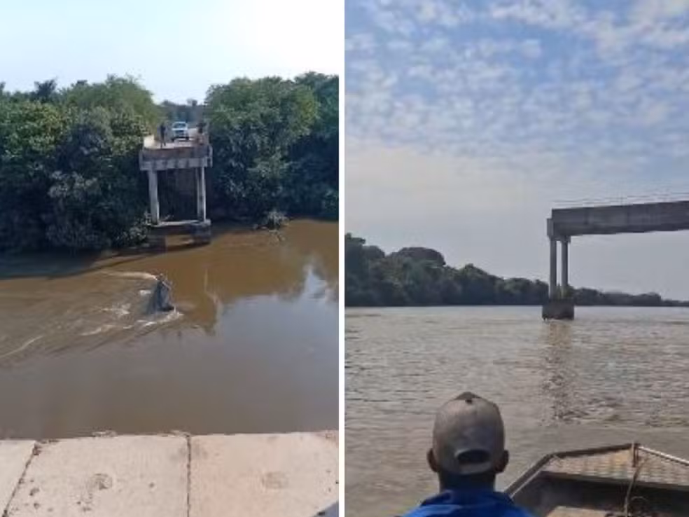 Ponte que desabou no Rio Taquari foi construída entre 2008 e 2009, no primeiro Governo Puccinelli