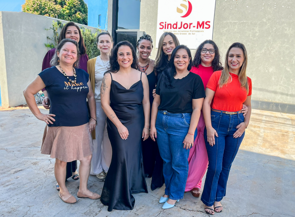 Elas chegam, dispostas a fortalecer o Sindicato dos Jornalistas de MS